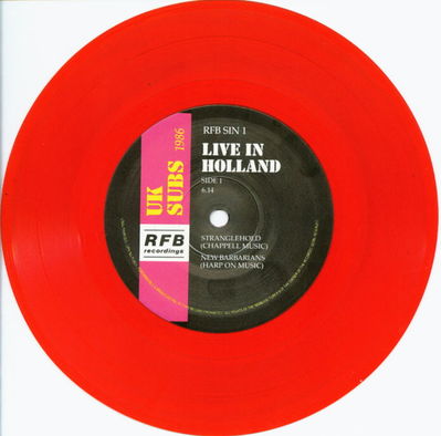Red Vinyl A-Side
