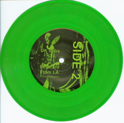 Green vinyl B-side