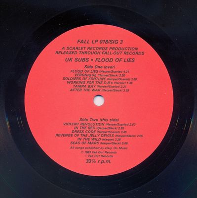 FALL LP018/SIG3 Side 2